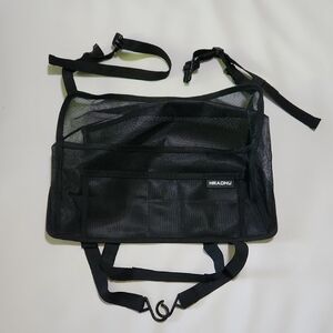 Black Mesh Car Seat Organizer
